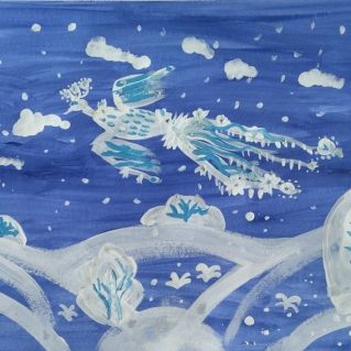 СКАЗОЧНАЯ ПТИЦА - ЗИМА