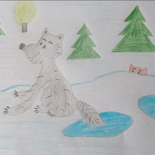 Сказка "Волк и лиса"