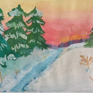 Зимний пейзаж