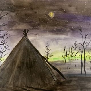 Осень. Ясная погода