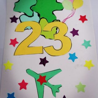 открытка солдату