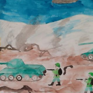 "Нас бросало на землю..."