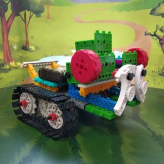 Управляемый вездеход "Веселый"