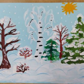 "Зимний пейзаж"