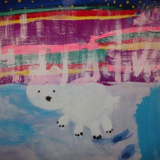 Умка гуляет