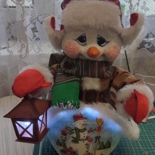 Снеговик "Снежок"