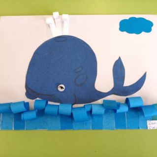 Аппликация "Кит по курсу!"