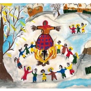 Празднуем масленицу