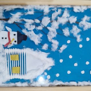 "Мой любимый снеговик"