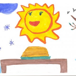 "Блины печем-весну ждем!"