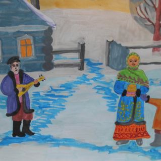 Гулянья на Масленицу