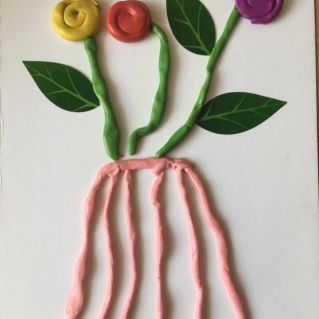 Мамочке любимой цветочки