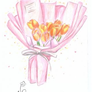 Открытка к 8 марта