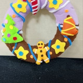 "Новогодний венок"