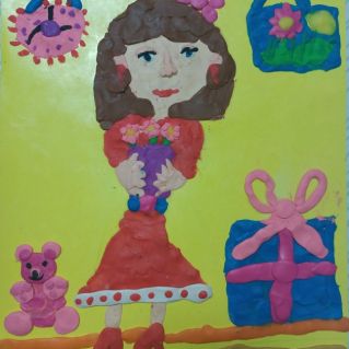 Открытка любимой мамочке