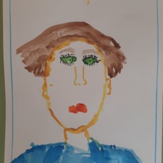 Портрет мамы