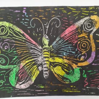 Первая бабочка