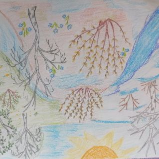 Изобразительное творчество "Весна пришла"