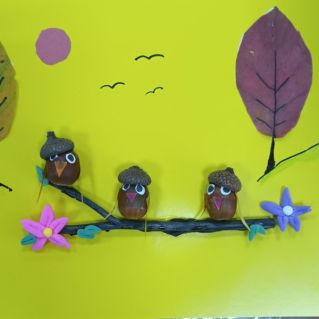 "Птички на ветки"