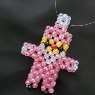 Дед Мороз из бусин