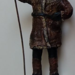 "Кукла из ваты. Сибирский казак"