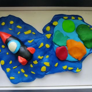 "Летит ракета в космос"