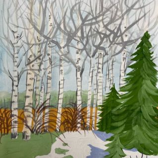 "Уж тает снег, бегут ручьи, В окно повеяло весною…"