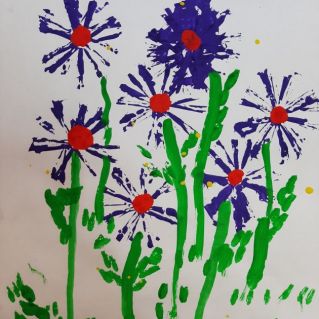 Весенние цветы для мамы