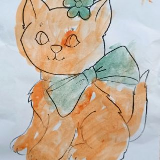 Моя кошка Маша