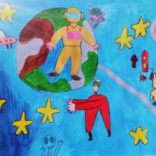 "Стану космонавтом"