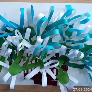 "Подснежники в корзине"