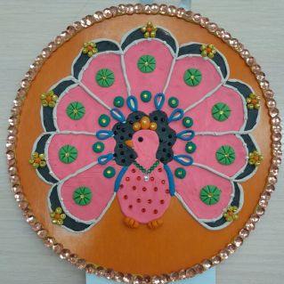 Аппликация "Жар-птица"