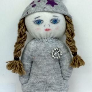 "Кукла из носочков"