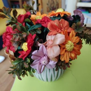 Букет из лент