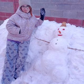 " Мой друг- снеговик"