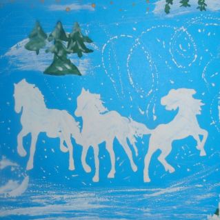 "Три белых коня"