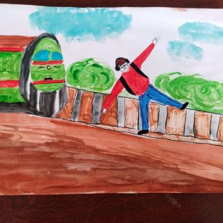 С электричкой не шути!