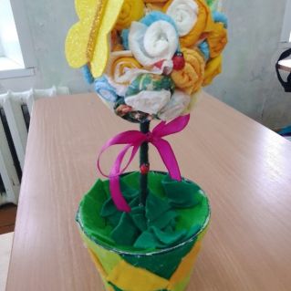 топиарий "Яркая весна"