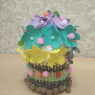 Корзинка с цветами