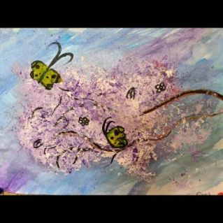 Ветка сирени