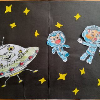 "Мы в космосе"