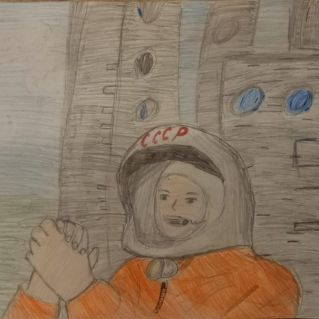 Он сказал: "Поехали!"