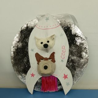 "Полет в космос"