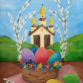 "Пасхальная композиция"