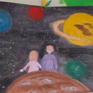 " Знакомство с космосом"