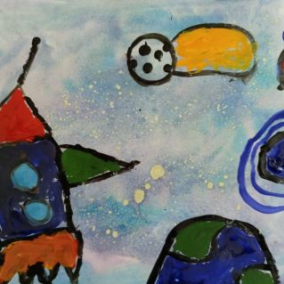 "В открытом космосе"