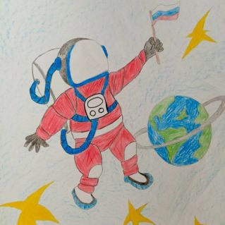 "Полёт космонавта"