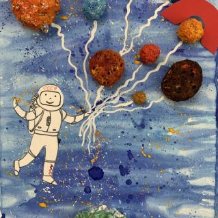 "Веселый космонавт"