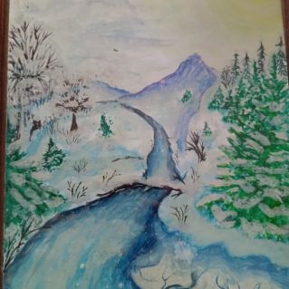 "Зимний лес"