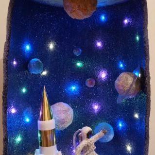 Поделка "Бескрайний космос"